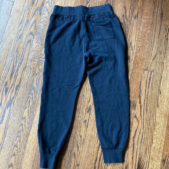 rag & bone/JEAN Extra small. Black. Sweatpants jogger. Elastic waist band. - Picture 4 of 8